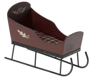 Maileg Sleigh Mini in Red