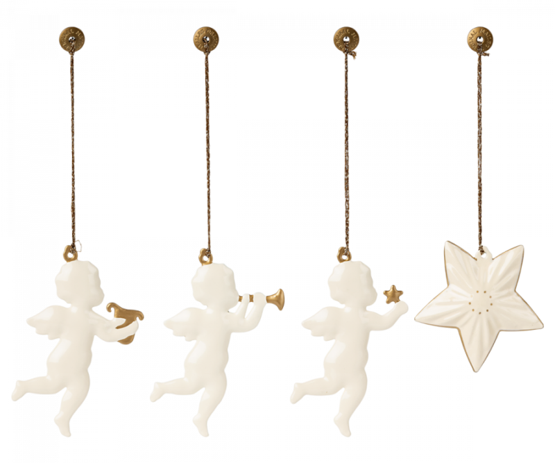 Maileg Holy Night Metal Ornament Set