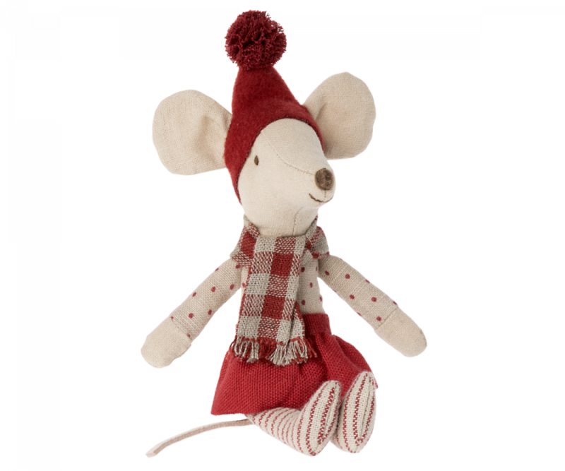 Christmas Mouse Big Sister from Maileg