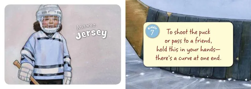 Little Hockey Board Book made by Sleeping Bear Press