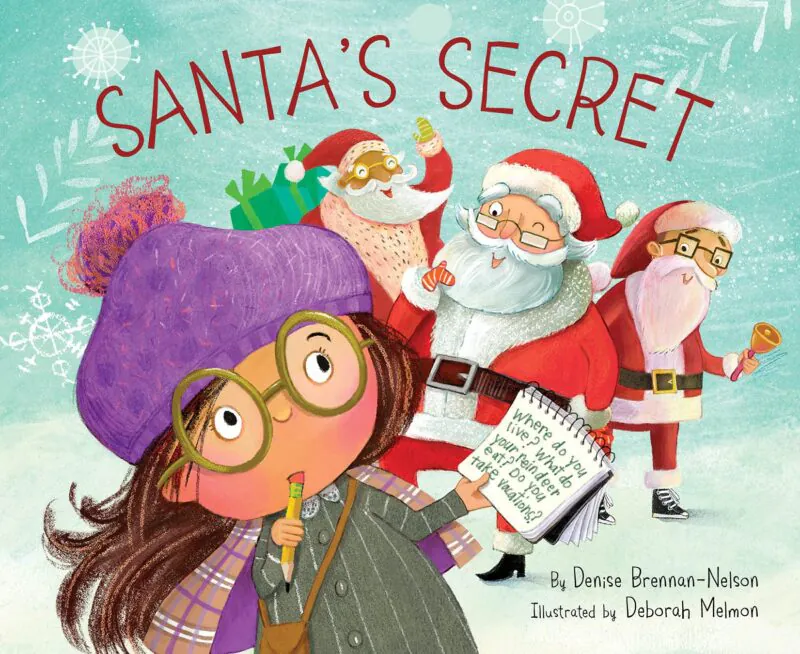 Sleeping Bear Press Santa's Secret Hardcover Book