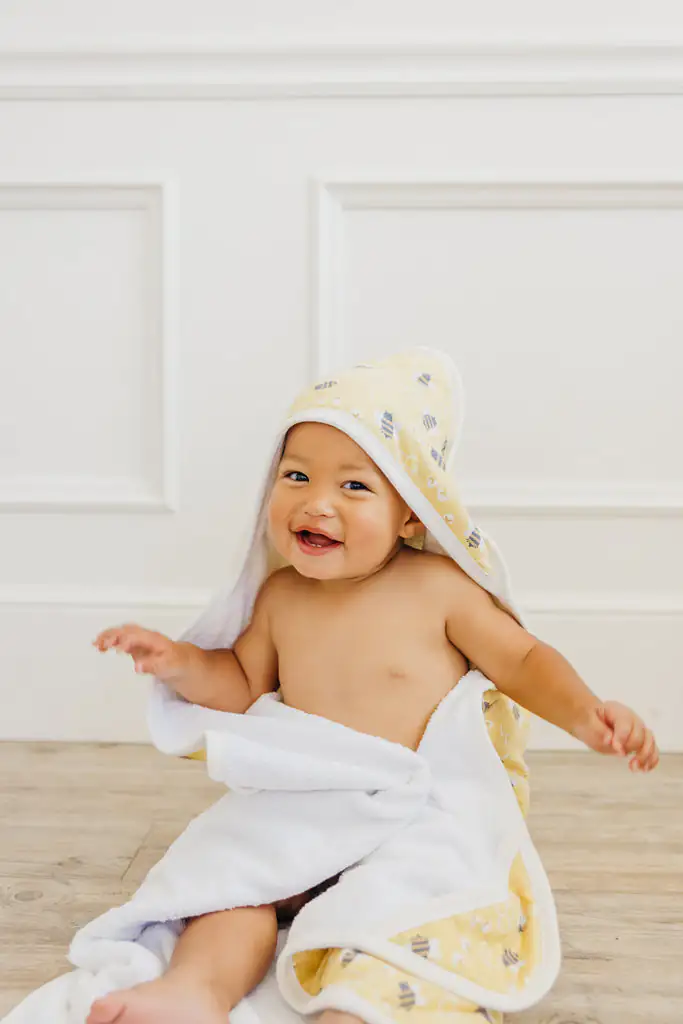 Copper Pearl Honeycomb Premium Hooded Towel