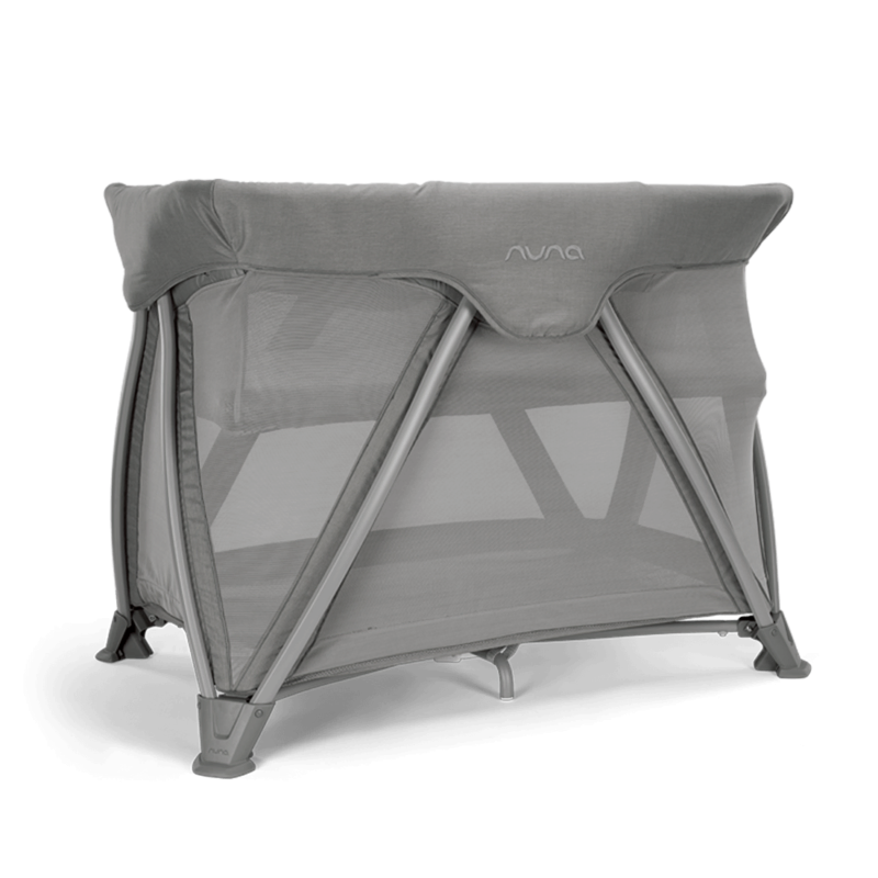 Nuna COVE Aire Go Playard & Travel Crib Frost