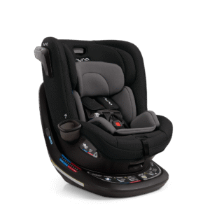 Nuna REVV Rotating Convertible Car Seat Caviar