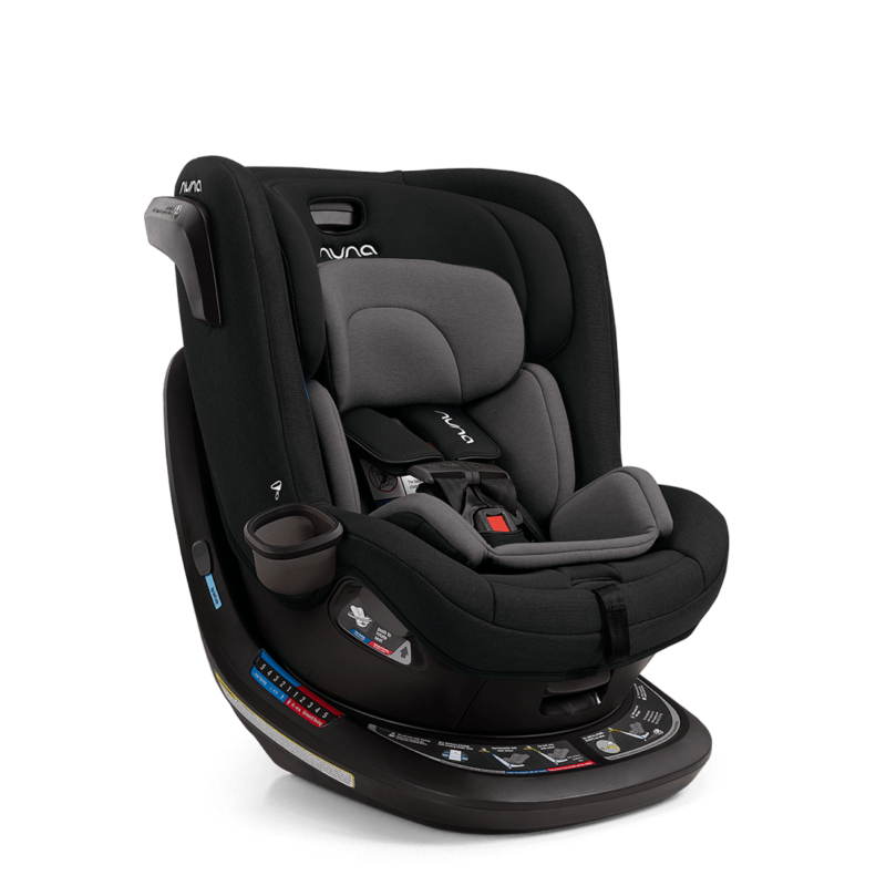 Nuna REVV Rotating Convertible Car Seat Caviar