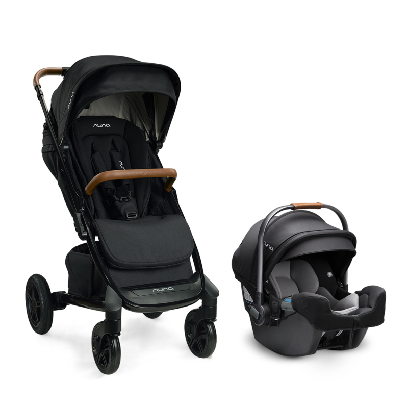 Nuna TAVO Next Stroller and PIPA RX Car Seat Travel System Caviar