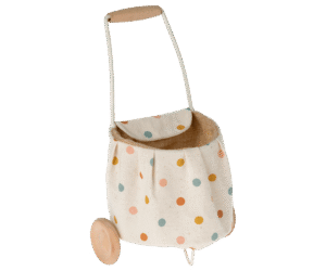Maileg Trolley Mini in Multi Dots