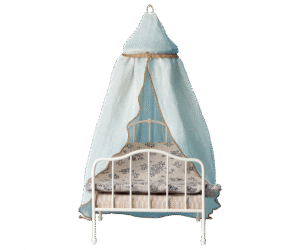 Maileg Miniature Bed Canopy in Mint