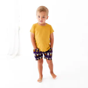 Dream Jamms Nordic Revival Bamboo Viscose T-Shirt and Shorts Set