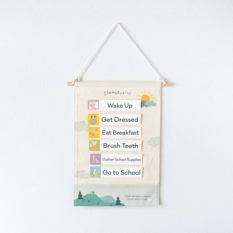 Slumberkins Routines Visual Schedule