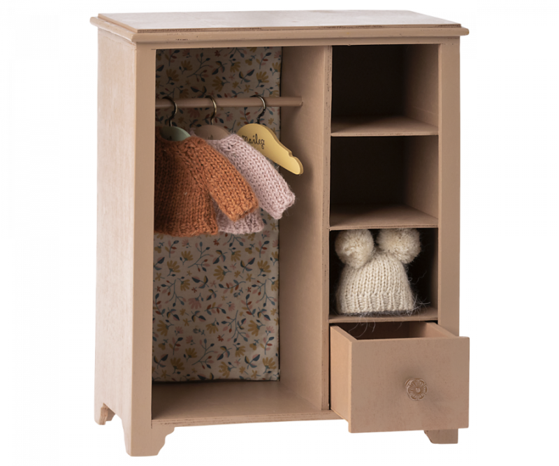 Maileg Wardrobe in Powder