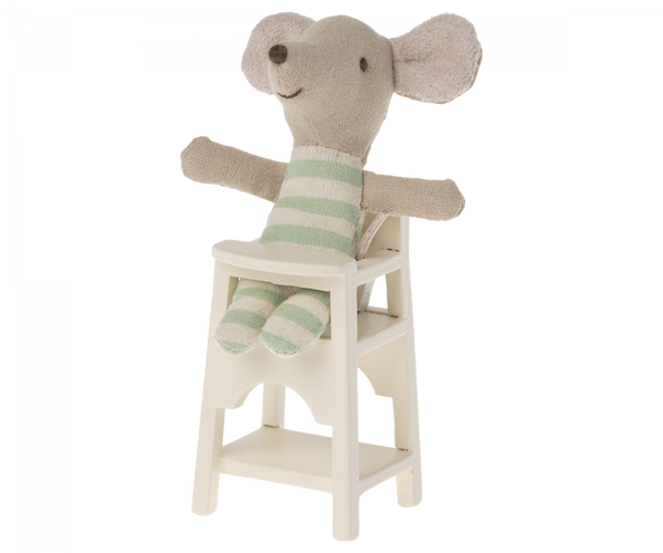 Maileg High Chair for Mouse in Off White