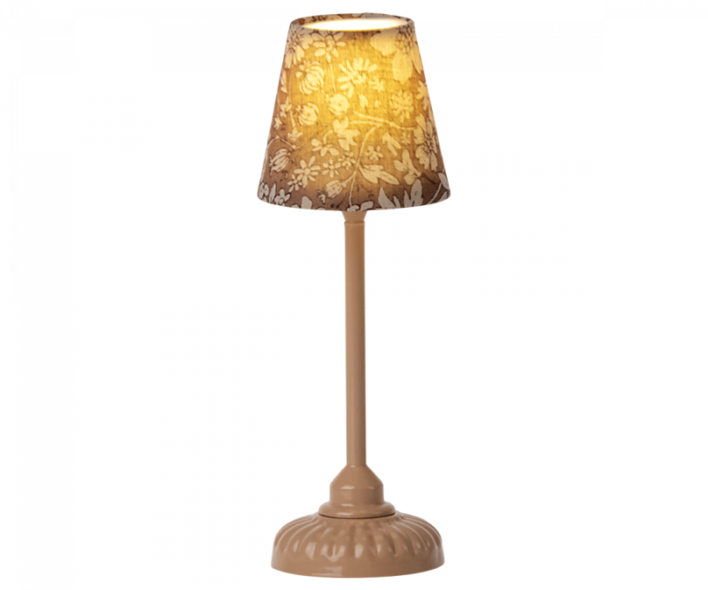 Vintage Floor Lamp in Dark Powder for Mouse from Maileg