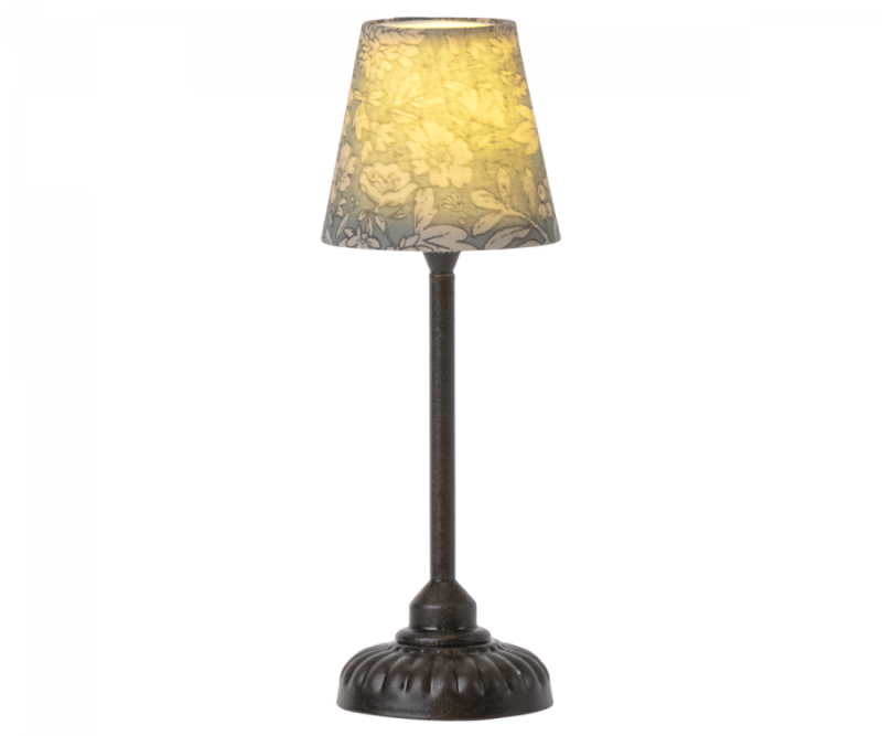 Vintage Floor Lamp in Anthracite for Mouse from Maileg