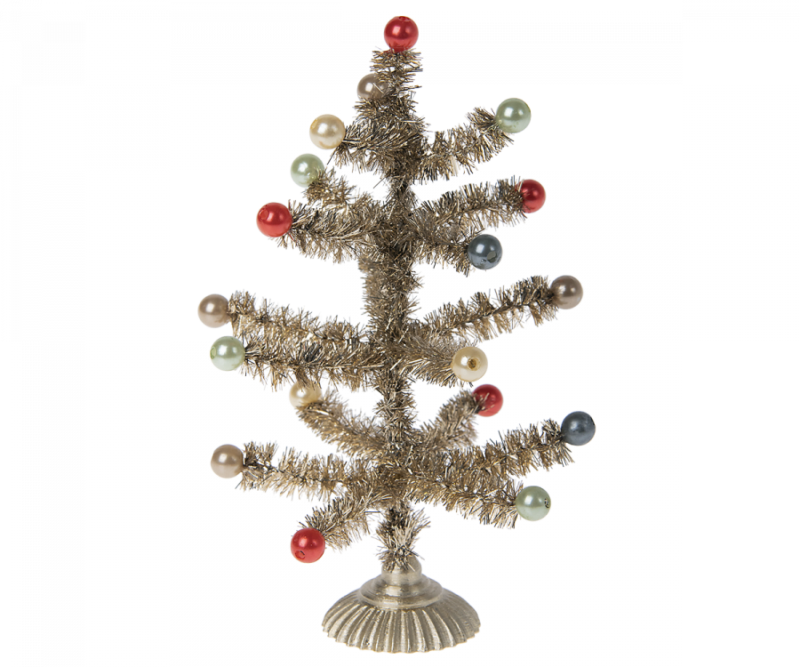 Maileg Christmas Tree in Gold for Mouse