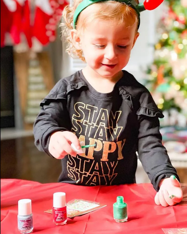 Piggy Paint Oh Holly Jolly Nail Polish Gift Set Baby Care