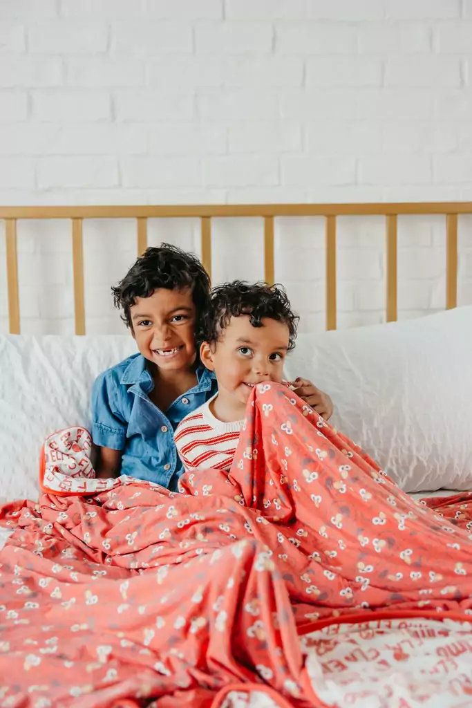 Elmo 3-Layer Jumbo Quilt from Copper Pearl