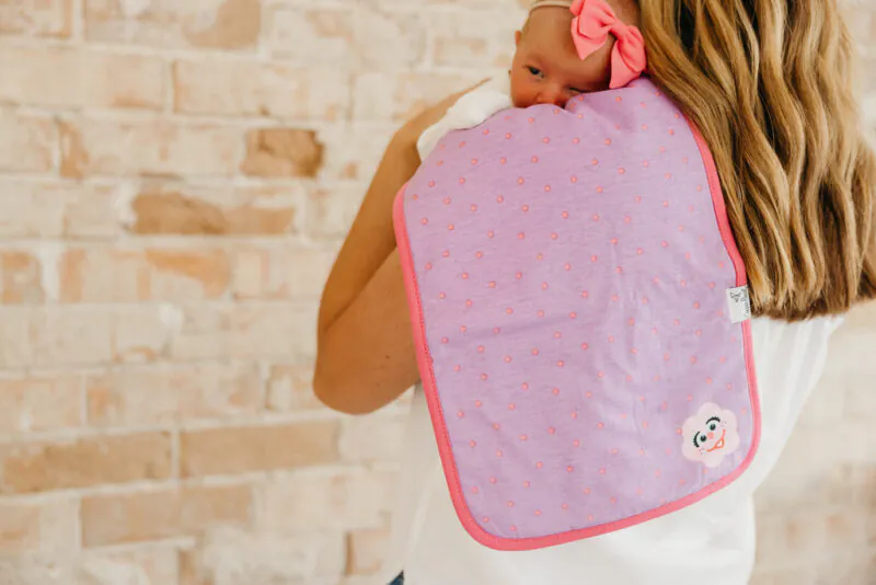 Copper Pearl Abby and Pals Burp Cloth Set 3-Pack Feeding