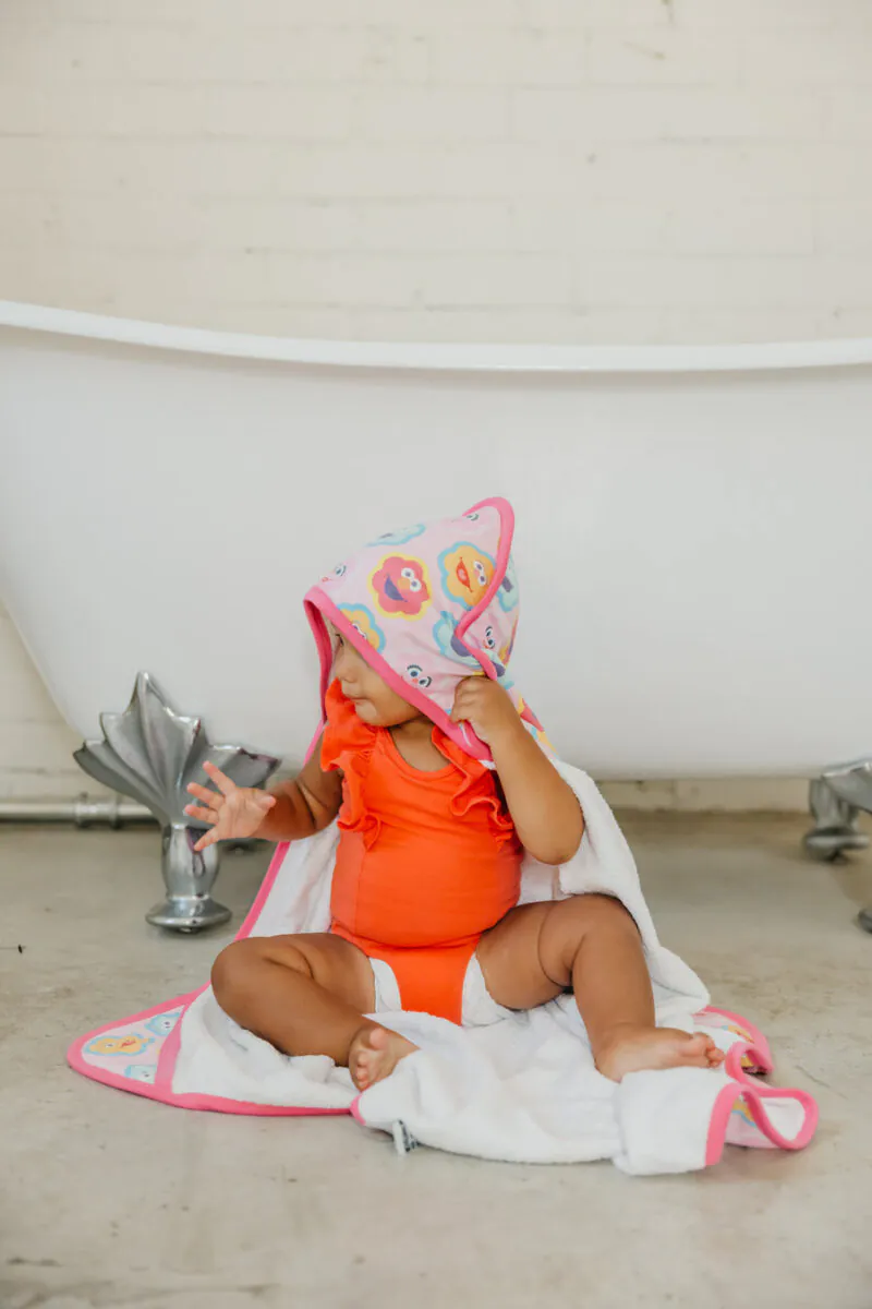 Abby and Pals Hooded Towel made by Copper Pearl