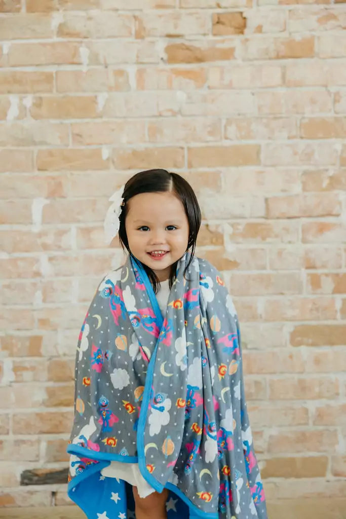 Super Grover 3-Layer Quilt from Copper Pearl