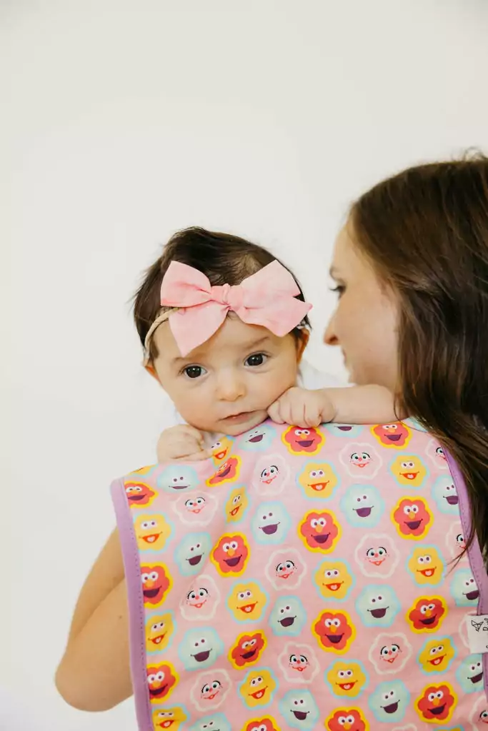 Abby and Pals Burp Cloth Set 3-Pack from Copper Pearl