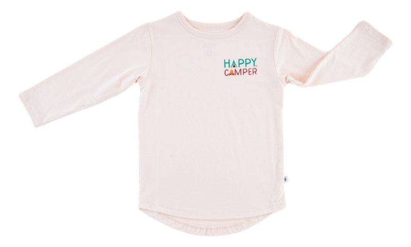 Happy Camper Graphic Tee from Birdie Bean