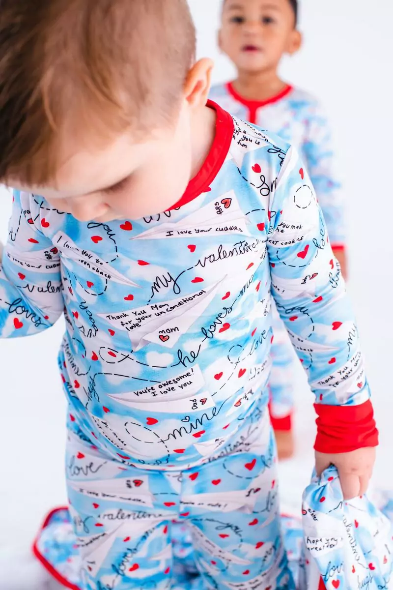 Liam Bamboo Viscose Two-Piece Pajamas
