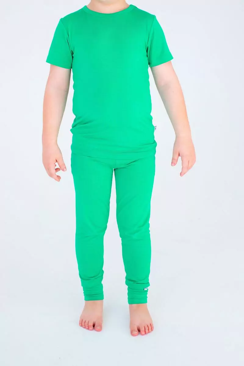 Clover Bamboo Viscose Two-Piece Pajamas
