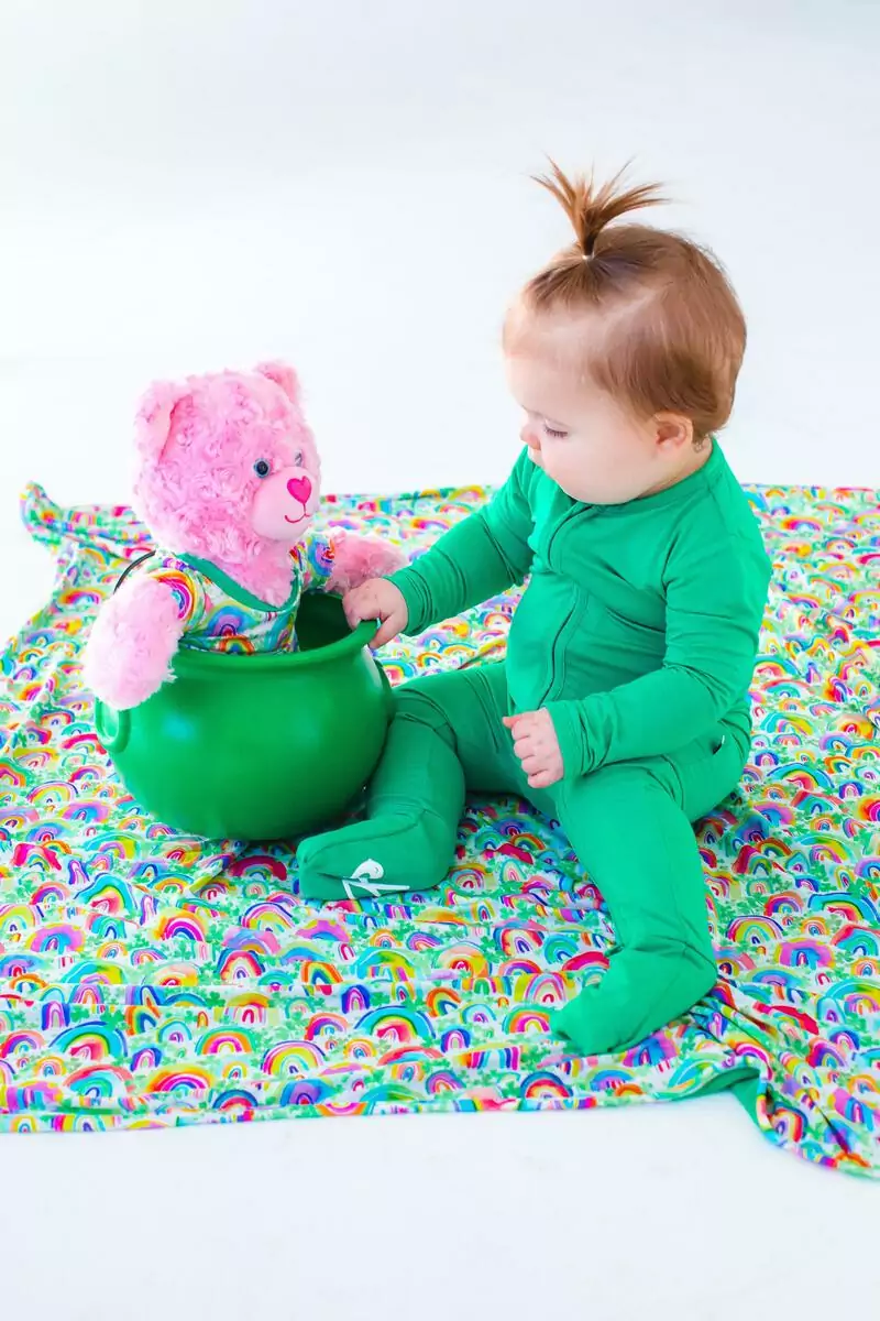 Clover Bamboo Viscose Convertible Romper from Birdie Bean