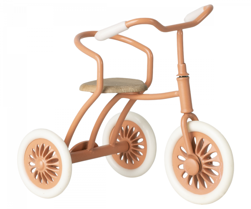 Abri à tricycle for Mouse in Coral from Maileg