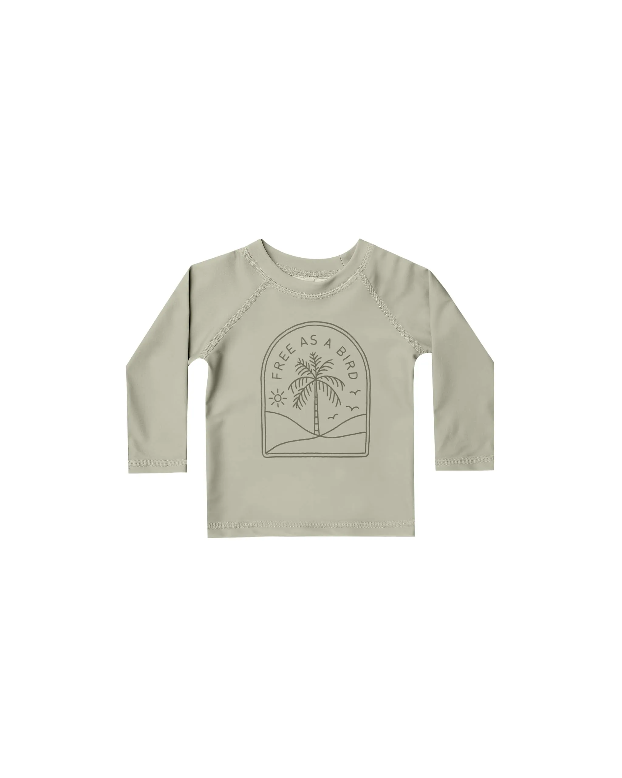 Rylee + Cru Rash Guard In Free As A Bird