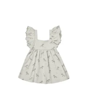 Rylee + Cru Mariposa Dress In Zebra