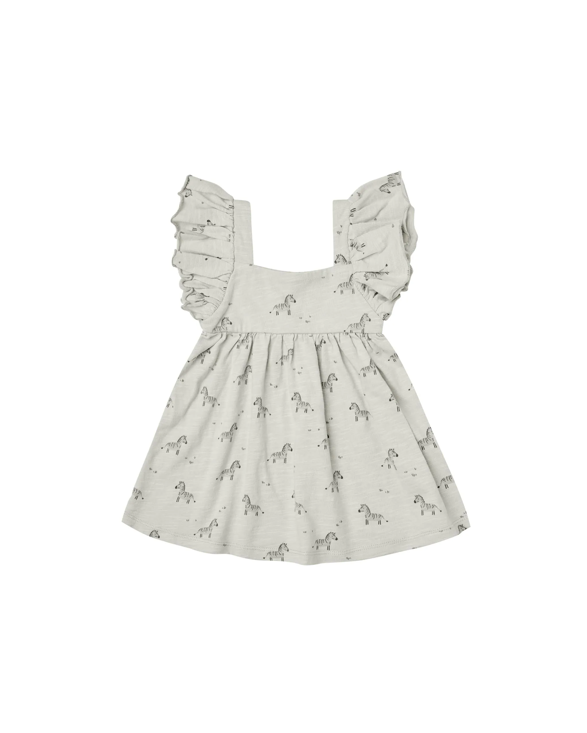 Rylee + Cru Mariposa Dress In Zebra