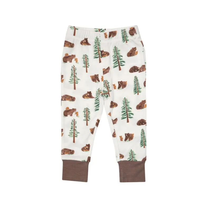 Angel Dear Little Bears Bamboo Viscose Short Sleeve Loungewear Set