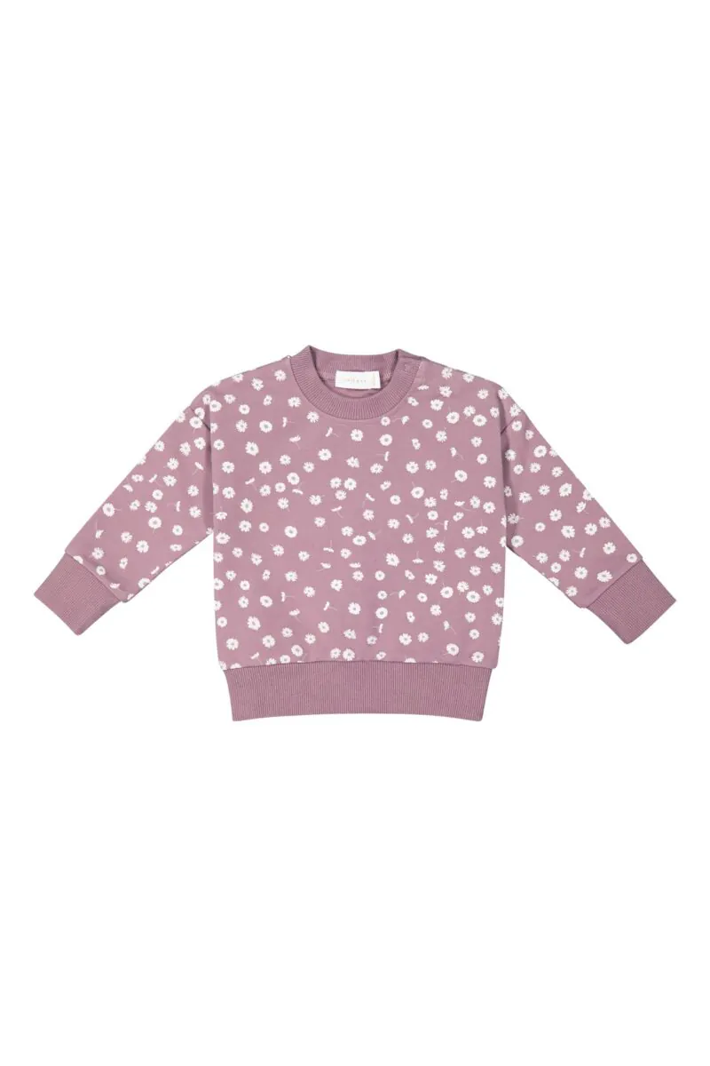 Organic Cotton Maya Sweatshirt in Lenny Antler from Jamie Kay