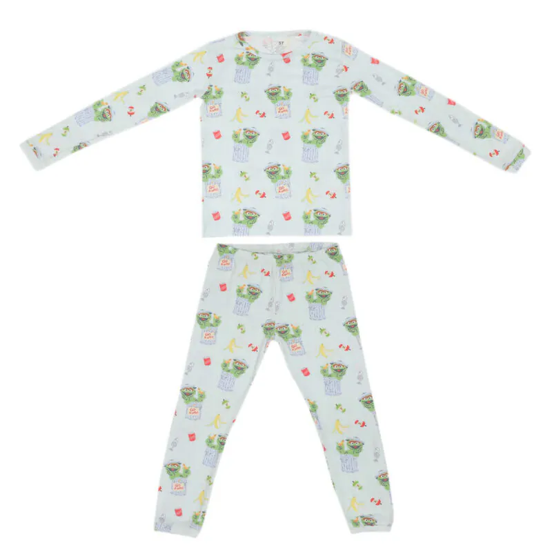 Oscar the Grouch Two-Piece Pajamas