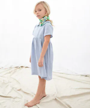Oeuf Classic Dress in Ciel