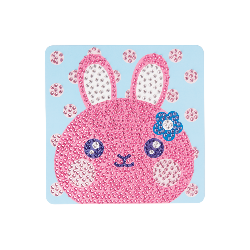 Mini Razzle Dazzle Bouncy Bunny made by OOLY