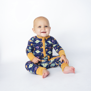 Emerson and Friends Out of This World Bamboo Convertible Footie