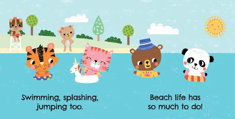 My Beach Baby Board Book from