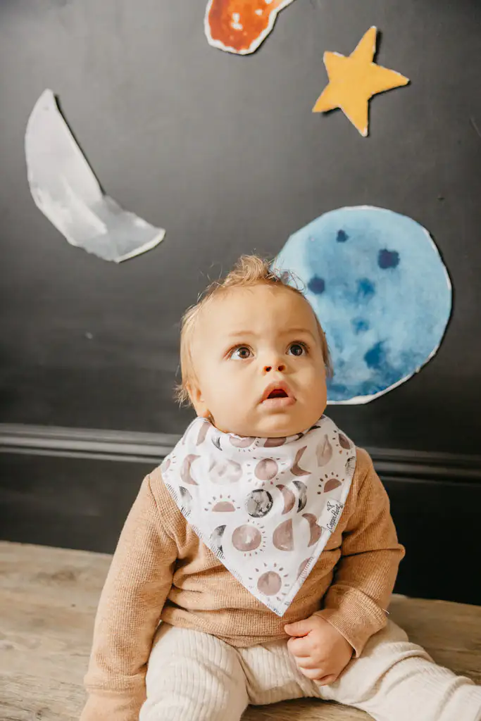 Neil Bandana Bib Set 4-Pack made by Copper Pearl
