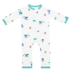 Kyte BABY Zippered Romper in Dragon 