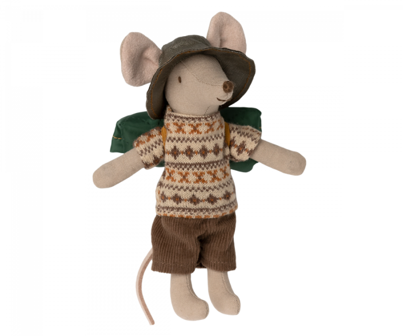 Maileg Big Brother Hiker Mouse