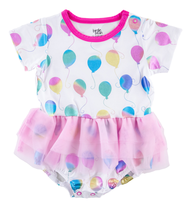 Birdie Bean Gia Bamboo Viscose Metallic Tulle Bubble
