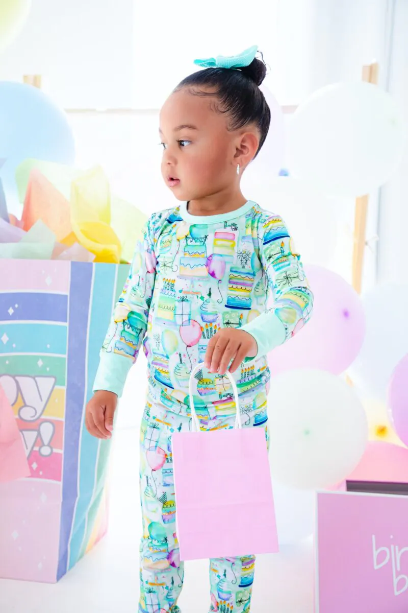 Walker Bamboo Viscose Two-Piece Pajama Set