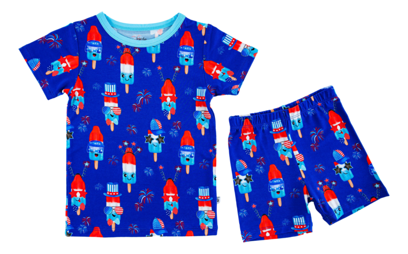 Knox Bamboo Viscose Short Sleeve and Shorts Pajamas