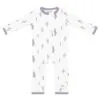 Kyte BABY Zippered Romper in Lavender 