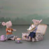 Afternoon Treat Tea Set Purple Madelaine for Mouse made by Maileg