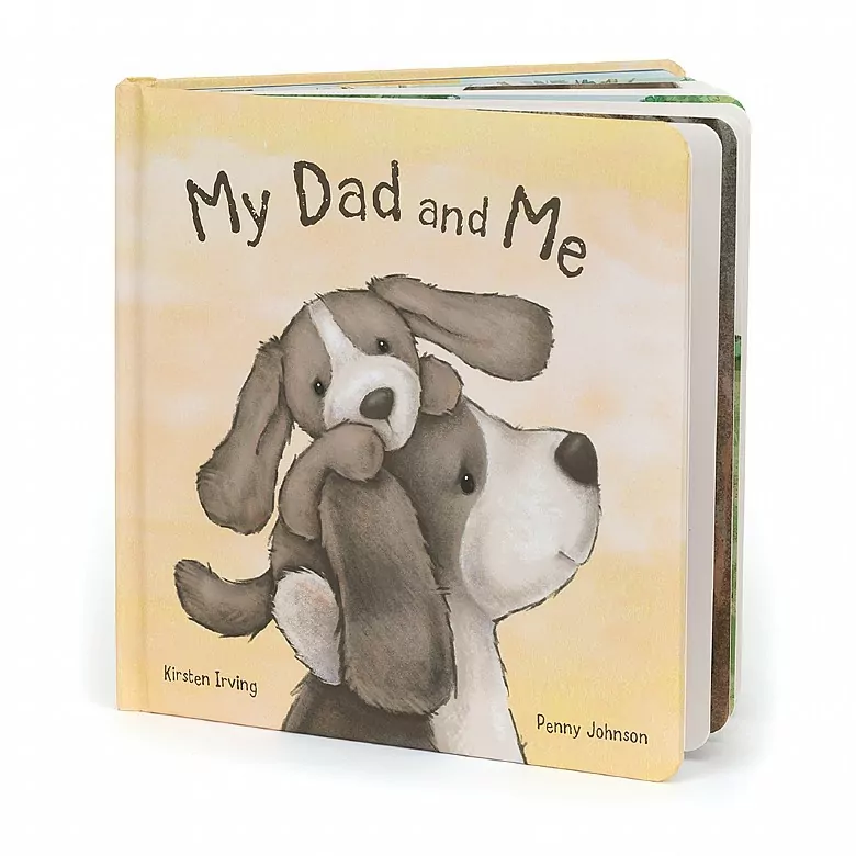 My Dad and Me Board Book made by Jellycat