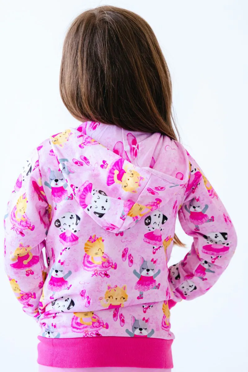 Cassie Bamboo Viscose Hoodie Zip Jacket